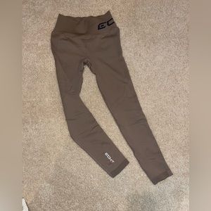 Echt leggings brand new without tags tan nude neutral workout scrunch butt pants